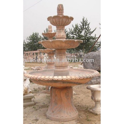 Factory directly supplies marble tier water fountain